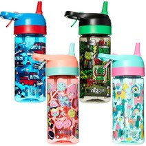 스미글 하이 주니어 스프리츠 드링크 보틀 유아 물통 440Ml, Mid Blu