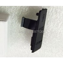 새로운 USB/HDMI DC 입력/비디오 출력 고무 도어 커버 캐논 EOS 500D 레베이 T1i 키스 X3 디지털 카메라 수리 부품용