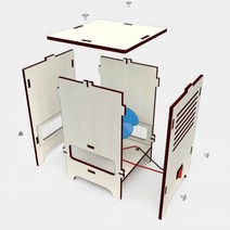 어린이 DIY 간이 공기청정기 만들기 키트 방과후 실험키트 초등 선물 장난감 초등교육 과학용품 재료 교구