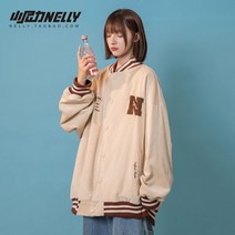 빈티지 패치워크 가을 스트릿 야구점퍼 패션 아우터