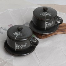 손나무 쌍화차잔 2인세트 대추차 전통차