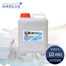 신안녹색유한회사 천연미네랄 두부 간수/ 신안천일염 간수 원액 손두부업체 고정공급(2L~20L), 1개, 10L