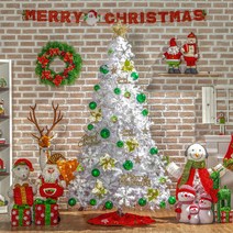 240cm 화이트그린 화이트 트리 풀세트트리 대형트리, 단품