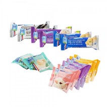 [주말특가/무료배송]끼리 디저트 베스트 올인원 팩 (찰떡 3종 6개+리얼 스틱치즈케익 6개+마카롱 2개)