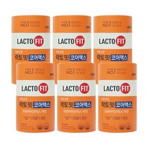 [종근당건강] 락토핏 코어맥스 6통 (1통:2g * 60포), 120g