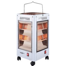 오방난로 절전형 가정용 전기난로 사무실 캠핑 소형 5방난로 오방형 전기히터 전기스토브, 1_1. 오방난로(단품)