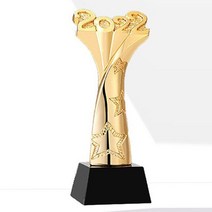 고급 금 은 구리 수지 트로피 맞춤형 크리에이티브 금속 경쟁 어워드 연례 회의 trophy, [04] D