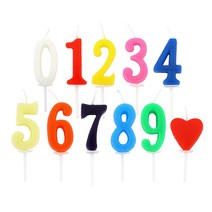 숫자초 케이크 장식 양초 나이초, 숫자2