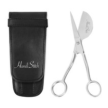 Handi Stitch 덕빌 아플리케 가위 케이스 포함 - 6인치/15cm 전체 길이 - 아플리케 및 자수용 가위 - 예, 한개옵션0