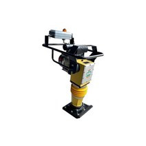 도로 공사 땅 다지는 기계 진동 다짐기 콤팩터 길포장, 125 가솔린 임팩트 콤팩터