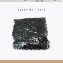 HAIR TIE BAND 고무줄 100g 컬러 헤어 머리끈 도매