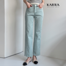 카라 KARRA 77까지 아이스컬러데님팬츠 KB3SPT011A