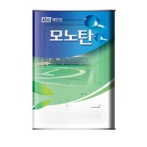 미소페인트]KCC 우레탄 옥상방수 방수재 모노탄 하도/중도/상도/차열, KCC상도1액형-녹색 12.6L