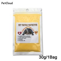 애완 동물 거북이 치료 염증 흰 반점 부식 갑옷 눈 턴 흰색 장염 거북 용품, Turtle Protective30g