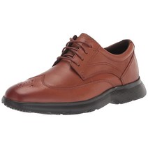 Rockport 남성용 Truflex Dressports 윙팁 옥스포드 영국 탠 10 Wide