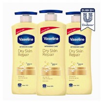 바세린 드라이 스킨 리페어 로션, 600ml, 3개