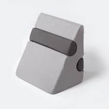 라익미 치즈쿠션 더 편안한 등받이쿠션, 챠콜 그레이