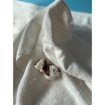 (5장묶음상품) 부드럽고 흡습성 좋은 고중량 대나무사 100% 타올, 화이트5장