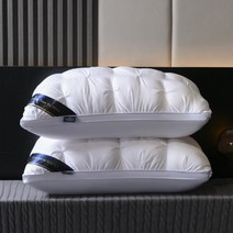 5성급 힐튼 퀄팅다운 호텔베개1000g 호텔이불 3kg 4kg, 퀄팅다운 숙면베개 1000g 핑크