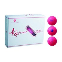 Casco (Kasco) 골프 공 제우스 충격 제우스프 팩트 여성 2 숙녀 하이 레벨 리온 진주 핑크 1 다스, 항공편(발송 후 약 14 일 도착), 1개