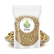 오허브 볶은율무 율무 뻥튀기 1kg(500gx2), 1개, 500g
