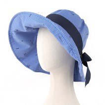 [비다즐] 마리안 와이드 리본 챙모자 고급 여성여름모자 버킷햇 여성벙거지모자 비니 모자 모음 항암모자 중년여성모자 여자벙거지모자