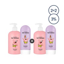 [2+2] 몽디에스 키즈 어린이 헤어 케어 set (헤어샴푸 + 헤어에센스), 단품
