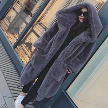 여성 페이크퍼 뽀글이 롱후리스 6종 양털후리스 후드 집업 코트