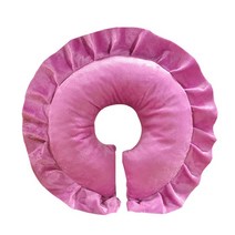 러빙랩 안면베개 안면쿠션 경락베개 자국방지 쿠션 베개 마사지쿠션, 핫핑크, 1개