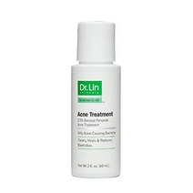 박사 lin skincare 지성 문제 피부를 위한 여드름 치료 2.5 과산화벤조일 여드름 치료제 여드름 박테리아 제거 여드름 치료 여드름 발진 건조 로션 성인 십대 백색 무향 2