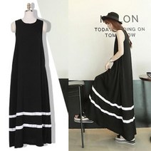 슬림핏 우아한 여신 바캉스 민소매 원피스 여자원피스