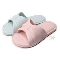 리본 슬리퍼 (택1) EVA 여성신발 욕실화 거실 실내화, 쿠팡롱리치쇼핑몰 1