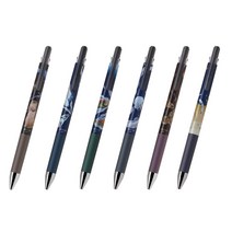 파이롯트 쥬스업 젤 볼펜 바다생물 한정판 0.4mm 클래식 글로시 (LJP25S4U-), KRCGB해파리-블랙