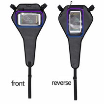 스마트로라 자전거 트레이너 즈위프트 실내 홈 연습 평 롤러 트레일러 휴대 전화 파우치가있는 실내 사이클링 도로 자전거 스트랩 자전거 땀 커버 방수 그물 내구성 액세서리 프레임, 없음