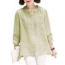 BestStar 엄마옷 백합사 에이라인 블라우스 40대 50대 중년여성의류 여성용