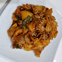 제주흑돼지 제육볶음 1kg(제주산흑돼지 뒷다리살)