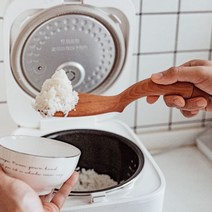 인덕션솥밥 가마솥 기계 누룽지 압력 5분 나무 삽 가정용 쌀 밥 스푼 주방 원래 디자인 전기 솥 기선