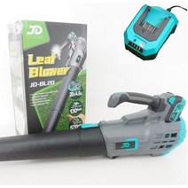 JD가든 충전 송풍기 JD-BL20 풀세트 블로워 낙엽청소 무선브로워 세차 제설송풍기, 1개