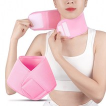 [ 가성비 ] 목주름 보습밴드 목주름밴드 넥패치 리프팅밴드 넥밴드 주름패치 넥관리 젤마스크 마스크팩 KK415, 목주름 방지 밴드/핑크