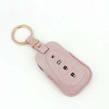 파라코리아 천연가죽 스마트키케이스 쉐보레용, 쉐보레타입A3, 파스텔핑크