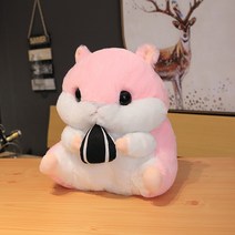 귀여운 애완 동물 햄스터 배낭 뜨거운 물 가방 충전 방폭 분리형 봉제 따뜻한 아기 크리 에이 티브 손 따뜻한 물 가방, 핑크 베개_국가 표준 라이너