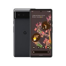Google Pixel 6 128GB 256GB 구글 픽셀 6 스마트 폰 - 언락 북미판 공기계, Stormy Black