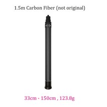 INSTA360 용 보이지 않는 셀키 스틱 ONE X2 70CM 1.2M 1.5M 탄소 섬유 연장로드 X 2 액세서리, 폴란드|1.5m Carbon Fiber