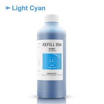 500ML 라텍스 잉크 HP 786 L25500 L26100 L26500 l655 L28500 789 792 831 110 115 210 260 300 360 370 310, [04] Light Cyan