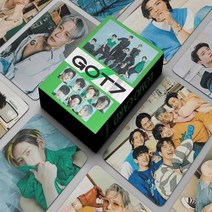 아이돌 GOT7 로모 카드 55 개/세트 잔인한 동창회 FanCon 엽서 새 앨범 소년 그룹 팬 선물, [03] 03