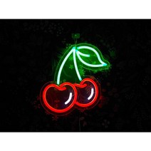 네온사인 하이라이트네온사인 체리네온사인 cherry네온사인 LED네온사인 실리콘네온사인 전광판 네온간판 LED보드 아이방네온사인, 네온사인용 천장 와이어 1개