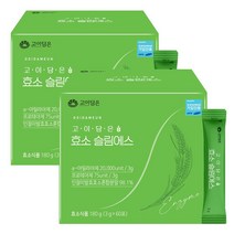 고이담은 효소 슬림에스 3gX60포(180g) 2개월분, 3gx60포x2박스4개월분, 2개, 60개