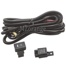 LED 안개등 닛산 X-트레일 T31 Tiida 살롱 해치백 큐브 주크 로그 2004- 할로겐 헤드라이트, [03] wires