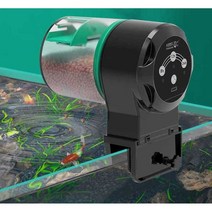 자동 먹이 급여기 수족관 물고기 밥주는 기계 사료 타이밍, 플래그십3단타이머+충전배터리