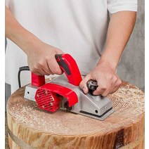 알오엠 가정용목공대패 휴대용 연마 대패 소형, A. 1800w 모델 패키지 + 칼날 10개